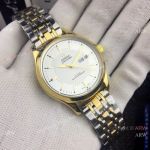 Omega Seamaster day date Watches Two Tone White Dial